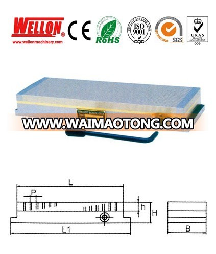 Powerful Dense Permanent Magnetic Chuck (Rectangular Magnetic Chuck XS41125*250N XS41150*300N XS41250*500N)