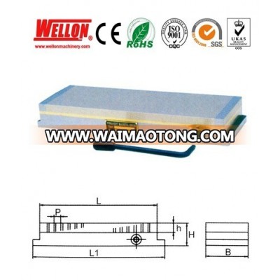 Powerful Dense Permanent Magnetic Chuck (Rectangular Magnetic Chuck XS41125*250N XS41150*300N XS41250*500N)